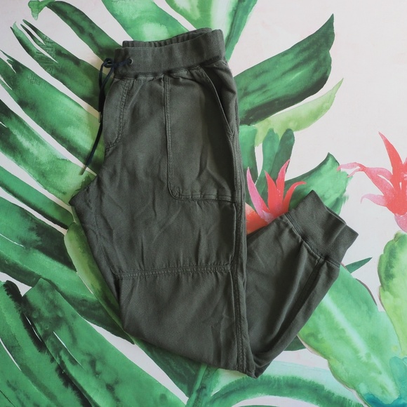 Aritzia Community Ion Pant Joggers Olive Green - Picture 4 of 7